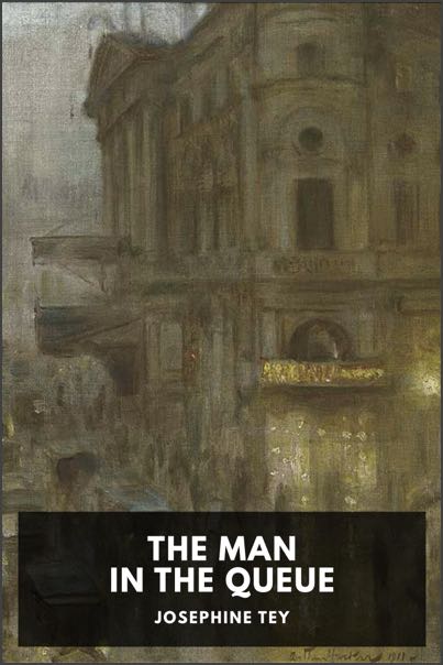 The cover of The Man in the Queue by Josephine Tey