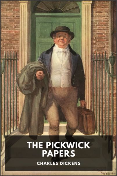 The cover of The Pickwick Papers by Charles Dickens