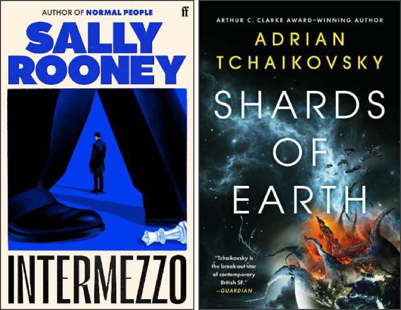 Covers of two books.