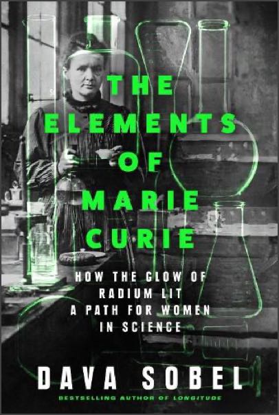 The cover of The Elements of Marie Curie by Dava Sobel