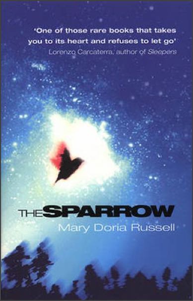 The cover of The Sparrow by Mary Doria Russell