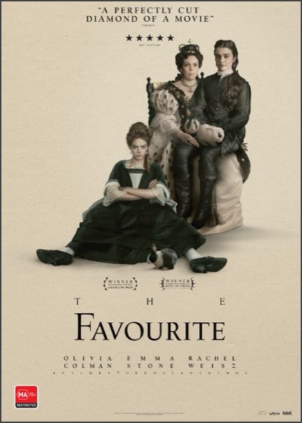 Poster for The Favourite movie