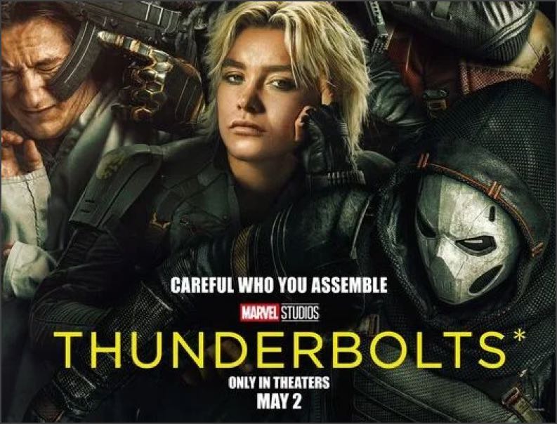 Poster for Thunderbolts movie