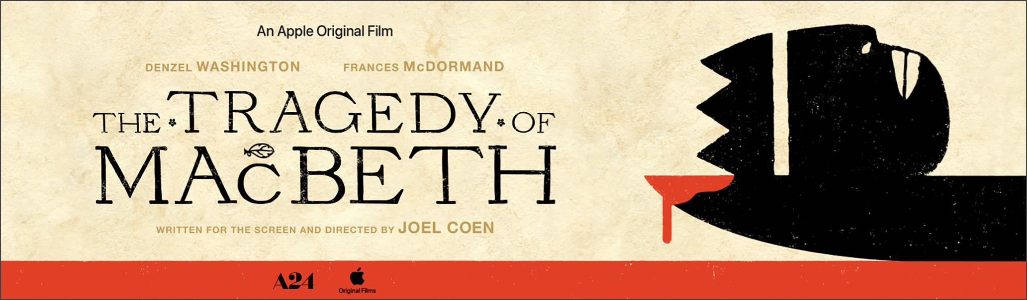 Poster for The Tragedy of Macbeth movie