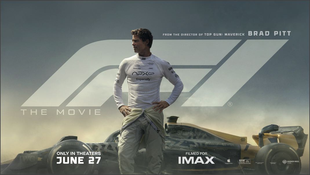 Poster for F1 by Joseph Kosinski