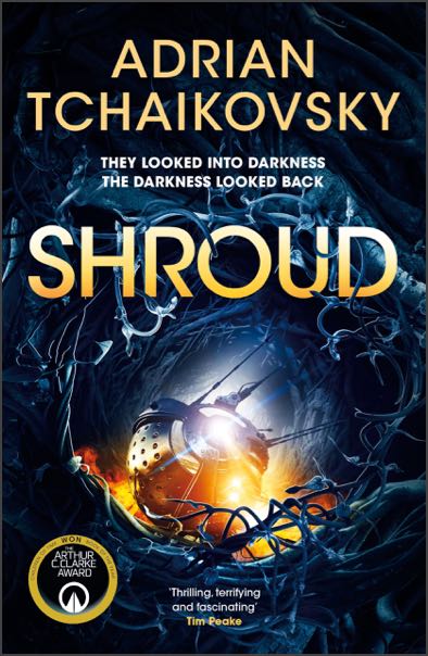 The cover of Shroud by Adrian Tchaikovsky
