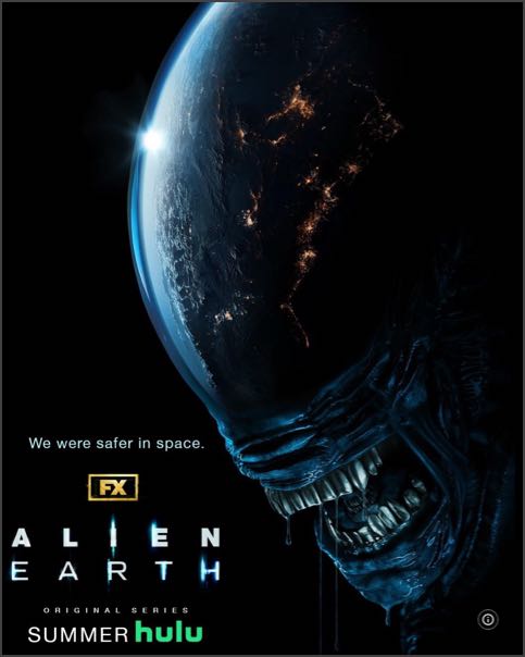 Poster for Alien: Earth by Wes Anderson