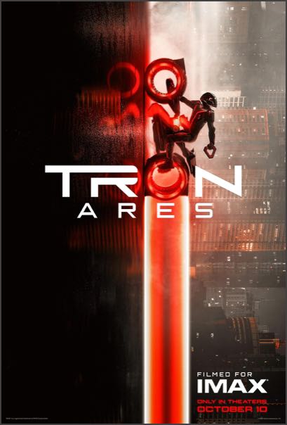 Poster for Tron: Ares by Joachim Rønning