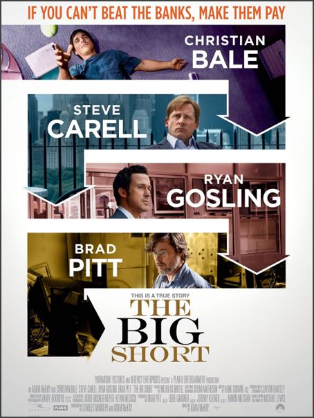 Poster for The Big Short by Adam McKay