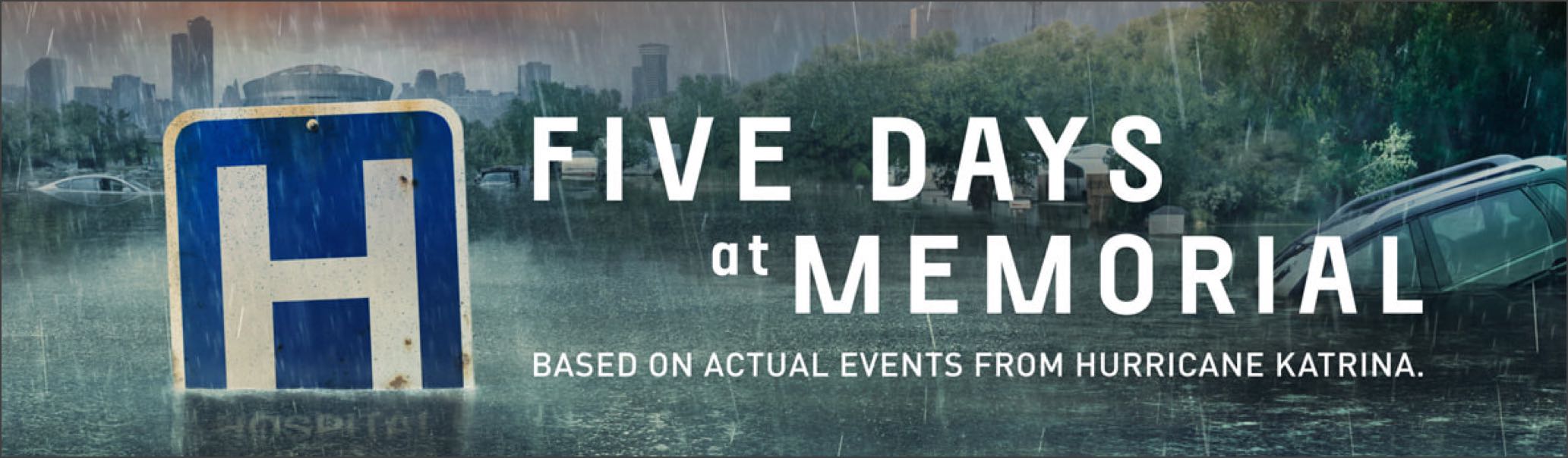 Poster for Five Days at Memorial