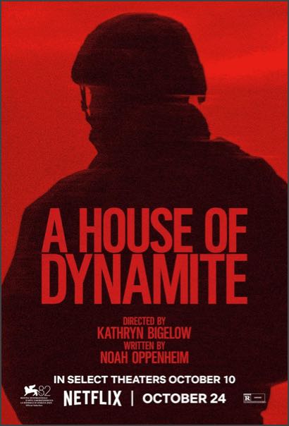 Poster for A House of Dynamite by Kathryn Bigelow