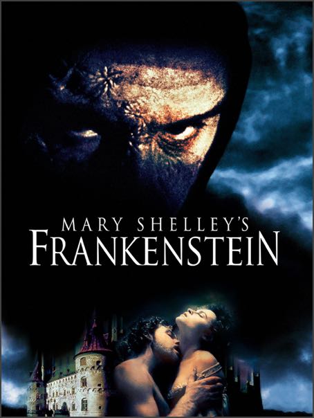 Poster for Mary Shelley’s Frankenstein by Kenneth Branagh