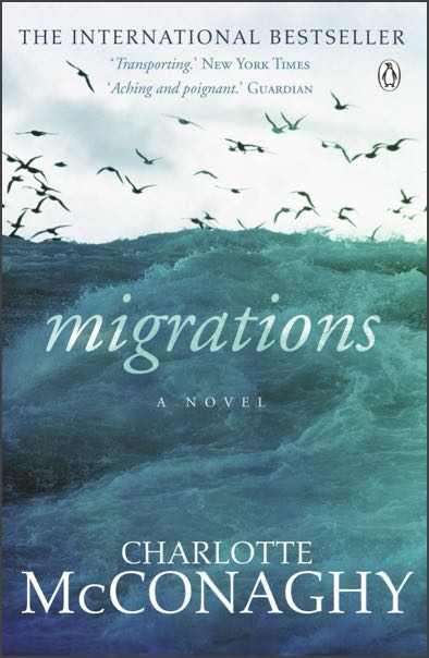 The cover of Migrations by Charlotte McConaghy