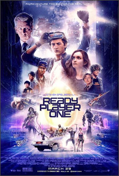 Poster for Ready Player One by Steven Spielberg