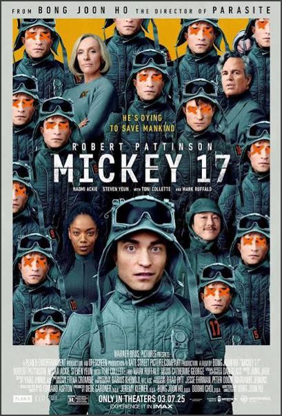 Poster for Mickey 17 by Bong Joon Ho