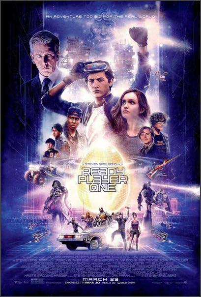 Poster for Ready Player One by Steven Spielberg