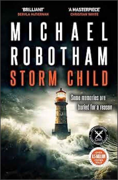The cover of Storm Child by Michael Robotham