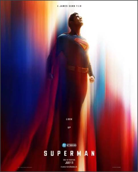 Poster for Superman by James Gunn